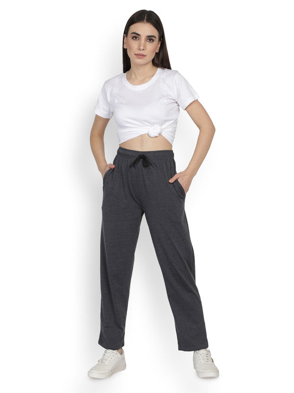 Grey Coloured Fine Knittin Solid Best Fit Comfortable Women Day or Night Sleep/Comfort Lounge Pants!!