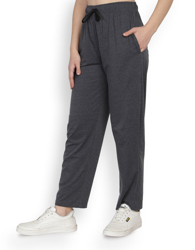 Grey Coloured Fine Knittin Solid Best Fit Comfortable Women Day or Night Sleep/Comfort Lounge Pants!!