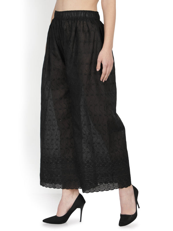 Ladies Womens Italian Lagenlook Wide Leg Crochet Lace Palazzo Trouser –  Texture Online