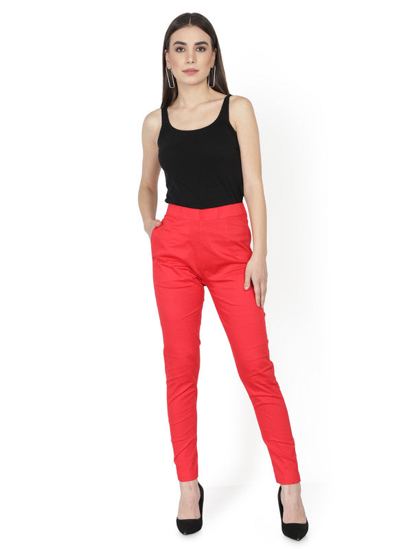 Juniper Slim Fit Women Red Trousers  Buy Juniper Slim Fit Women Red  Trousers Online at Best Prices in India  Flipkartcom