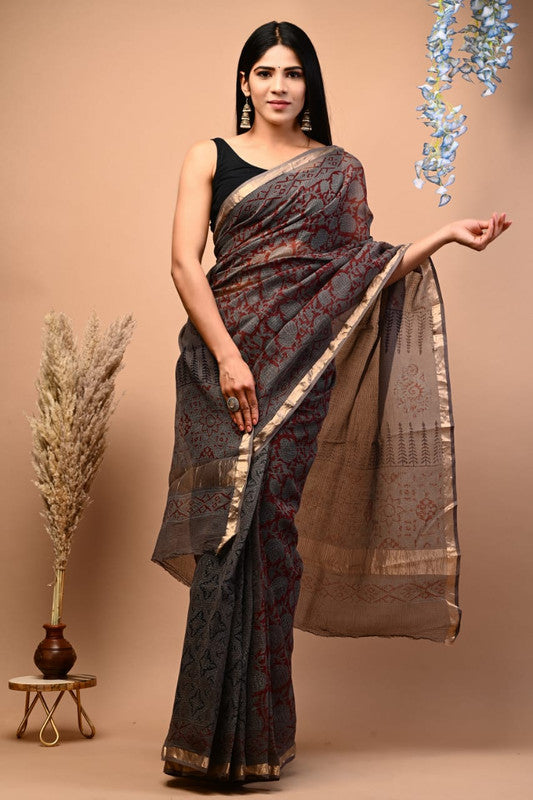 Beautiful Designer Kota Doria Saree