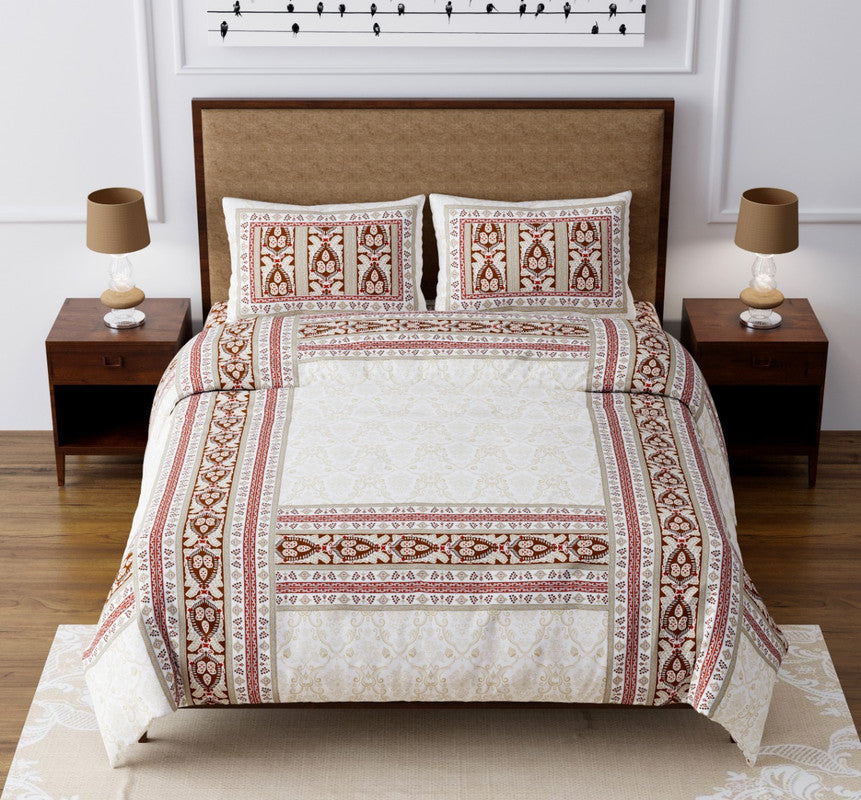 EXCLUSIVE HANDPRINTED QUEEN SIZE  DOUBLE BEDSHEET!!