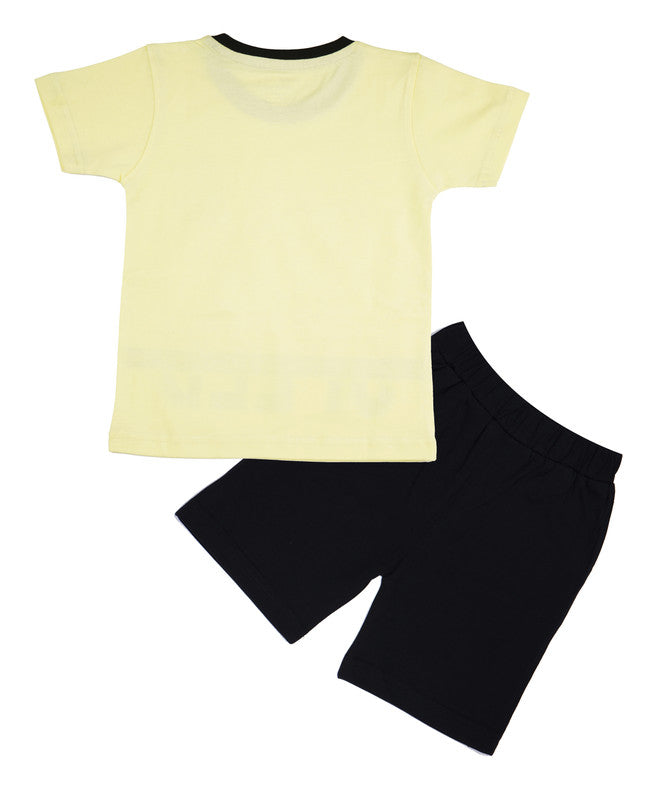 Lemon Coloured Boys Baba Suit set!!