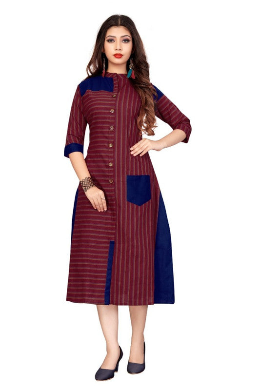 Exclusive Pure Cotton Kurti with 3/4 Sleeve!!