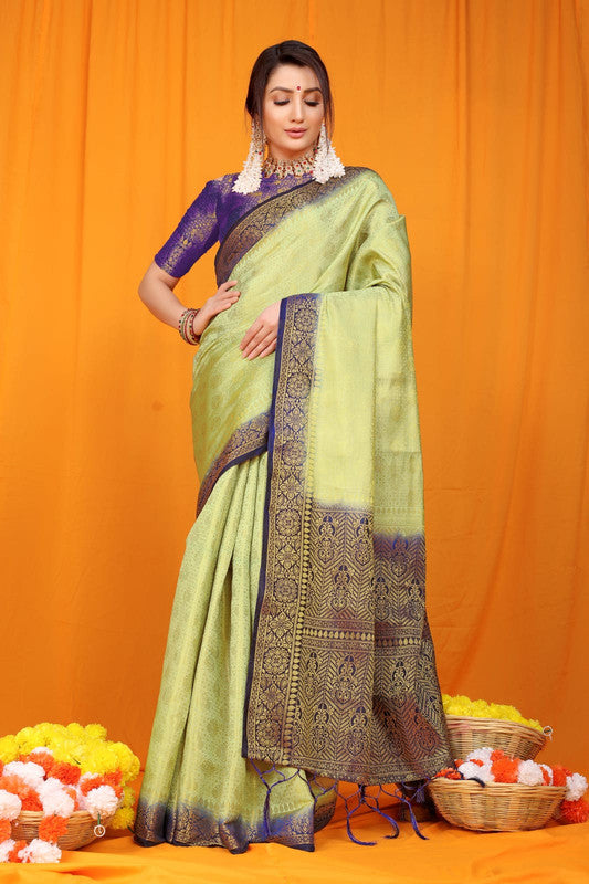 Designer Pure softly Banarasi   handloom silk with pure jari wewing saree