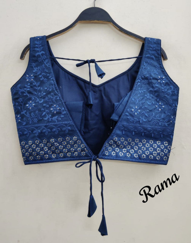 Ready made Boutique Style Embroidery & Sequence work Blouse!!