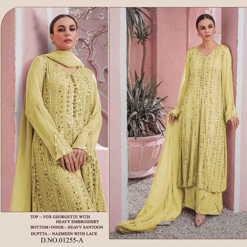 Designer Suits - Top - Bottom - Dupatta