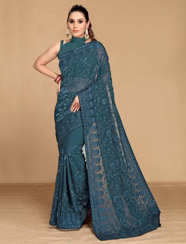 Camlin Saree with Embroidered work!!