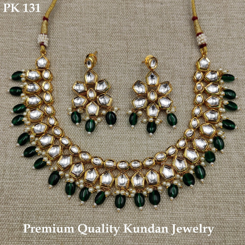 Exclusive Quality  Kundan Jewellery Necklace set with Ear Rings!!