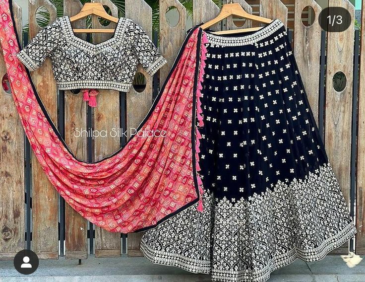Buy BYB Premium Girls Lehenga with Gold Sequin Blouse Printed Skirt and  Dupatta (Set of 3) online