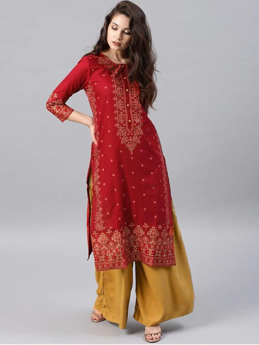 Designer Foil work Kurti