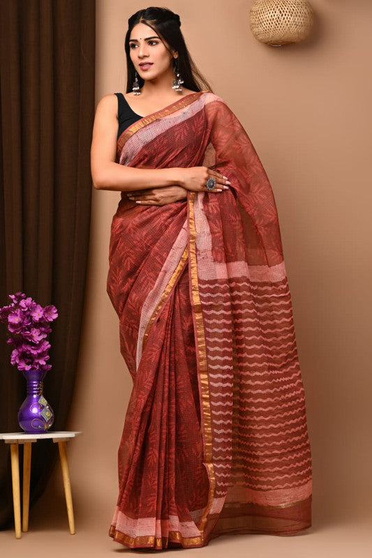 Beautiful Designer Kota Doria Saree