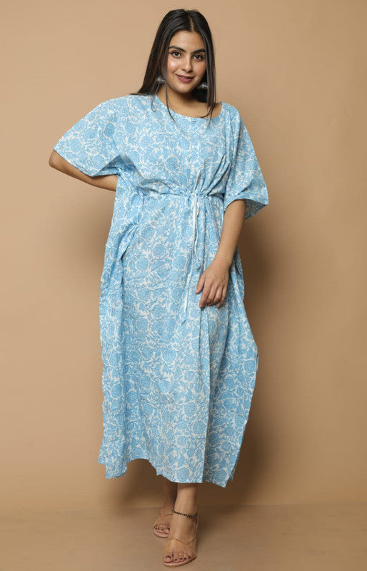 COTTON KAFTAN FREE SIZE UP TO 4XL