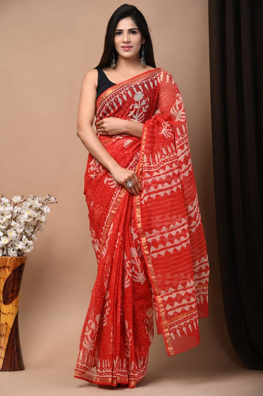 Beautiful Designer Kota Doria Saree