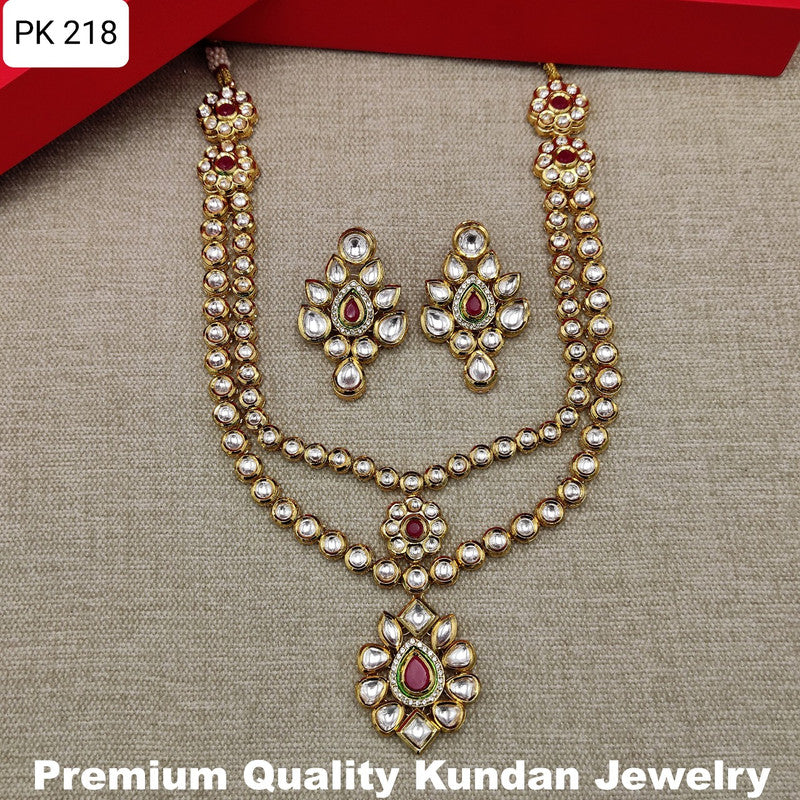 Premium Quality  Kundan Jewellery Necklace set with Ear Rings!!