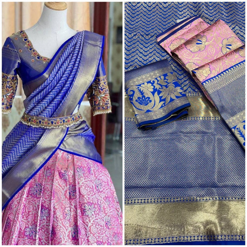 Beautiful KANJIVARAM LEHANGA- Half Saree