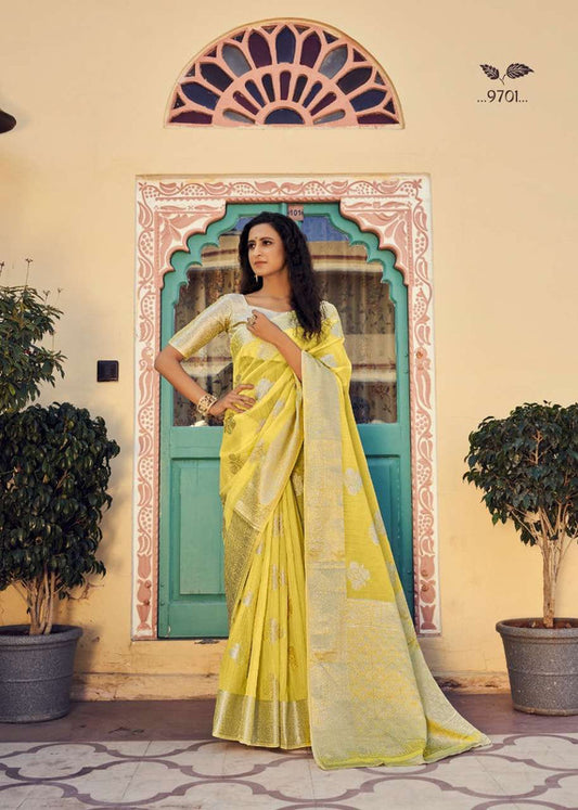 Designer Soft modal with silver waeving sarees