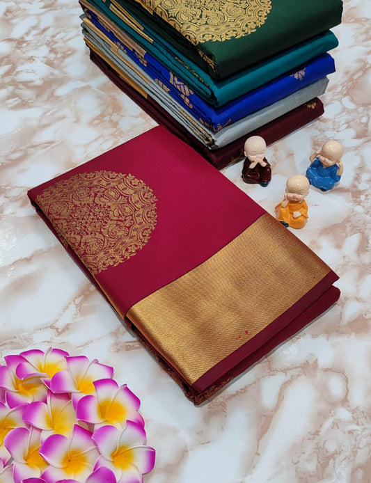 Exclusive Handloom  Rich Silk Cotton Saree!!