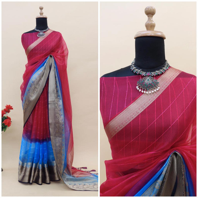 Khadi Linen Saree, Length: 6.3 m (With Blouse Piece) at Rs 599 in Surat