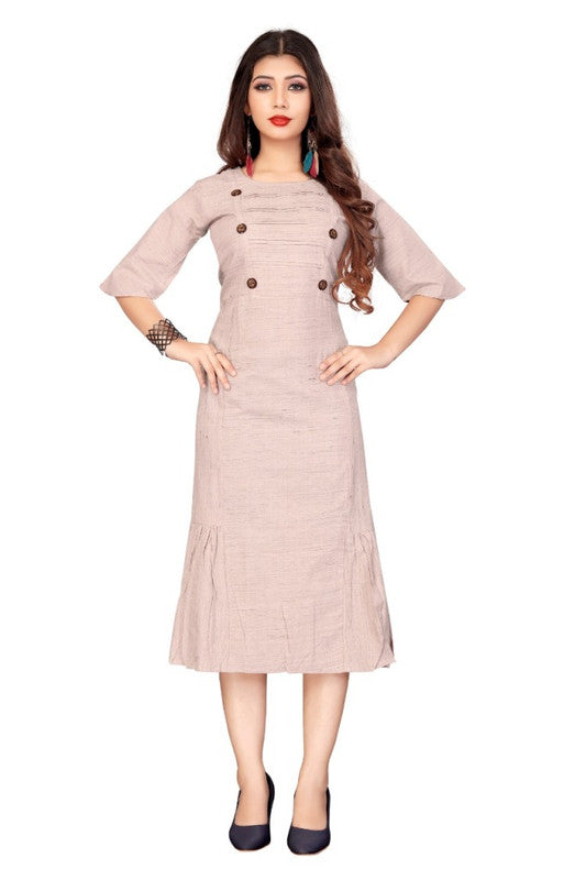 Exclusive Pure Cotton Kurti with 3/4 Sleeve!!