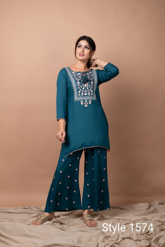 Kurti with Bottom -Roys4048