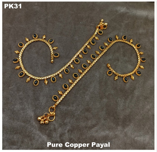 Premium Quality  Pure Copper Anklet set