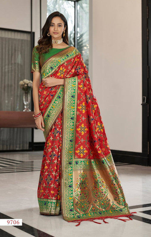 PARTY WEAR PATOLA SILK SAREE