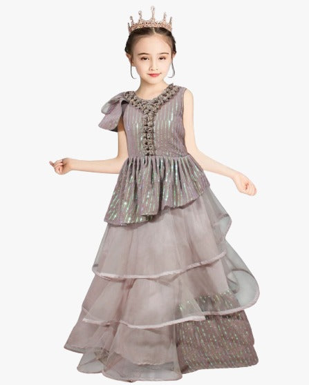 Beautiful Sequence Party wear Children Gown!!