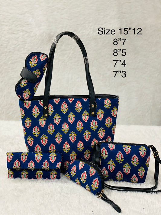 Hand Bags Set of. 5 pcs Combo