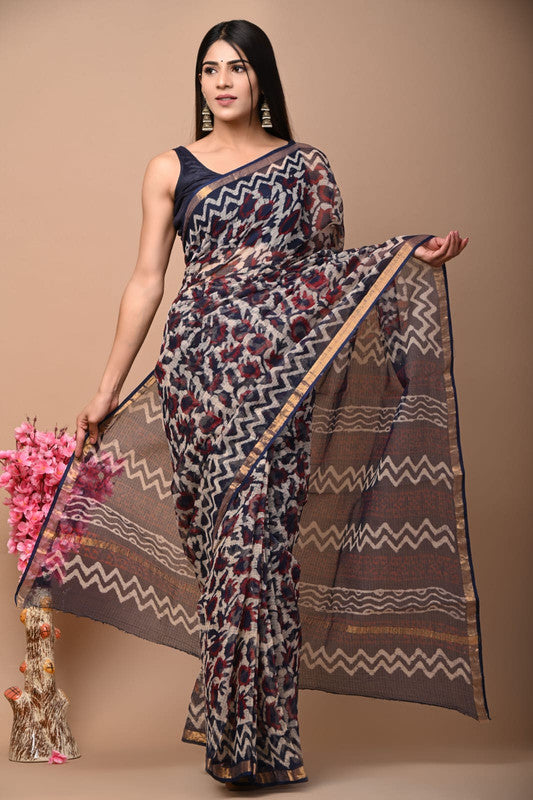 Beautiful Designer Kota Doria Saree