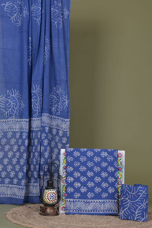 BEAUTIFUL HAND PRINTED SUITS COTTON DUPATTA!!