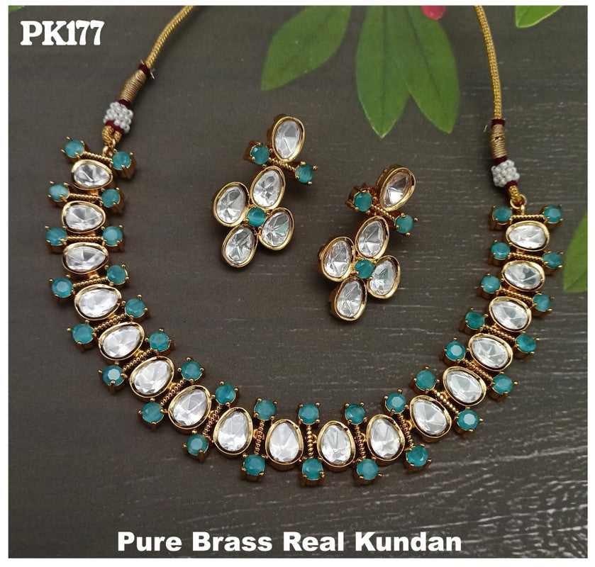 Premium Quality  Kundan Jewellery Necklace set with Ear Rings!!