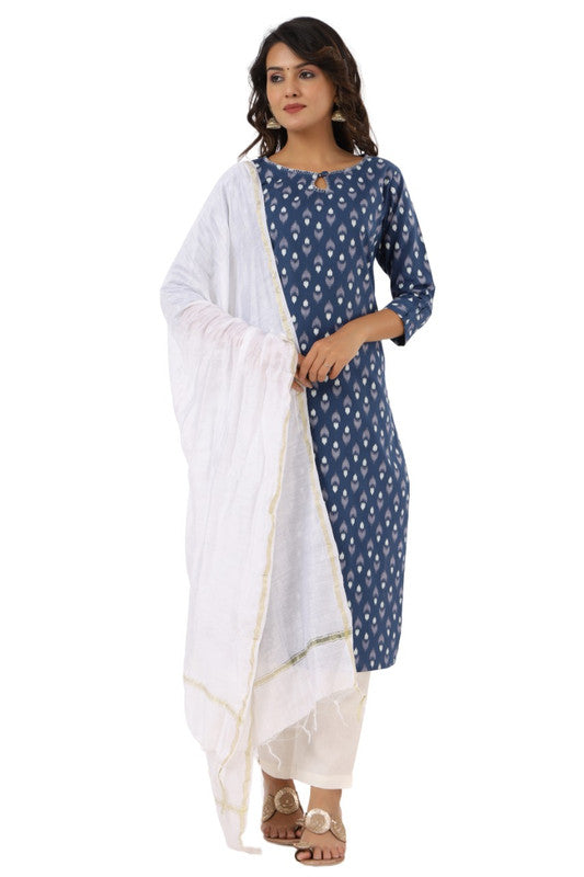 Designer Kurti with Bottom and Dupatta