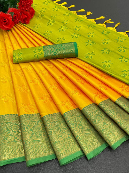 Beautiful Kanjiveram Saree