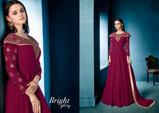 Readymade Designer Gowns with Bottom and Dupatta