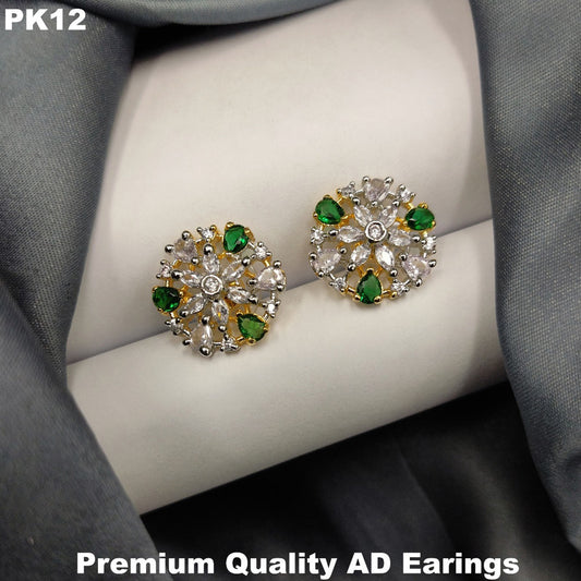 Premium Quality American Diamonds Ear Rings set