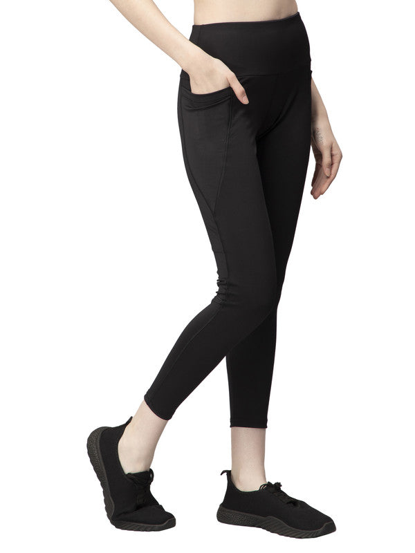 Grey Coloured Premium Polyester Lycra Stretchable And Sweat Free Ultrasoft  Comfortable Women Yoga Pants!! - SR CREATION at Rs 548.00, Bengaluru