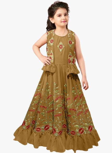 Kids Exclusive Gown and koti!!