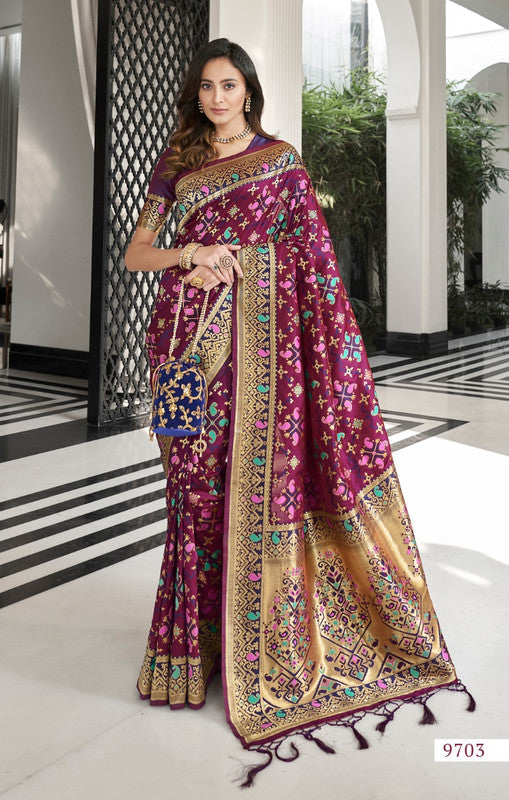 PARTY WEAR PATOLA SILK SAREE