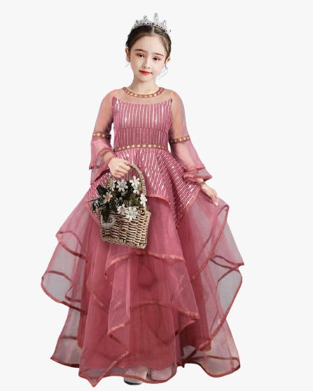 Beautiful Sequence Party wear Children Gown!!