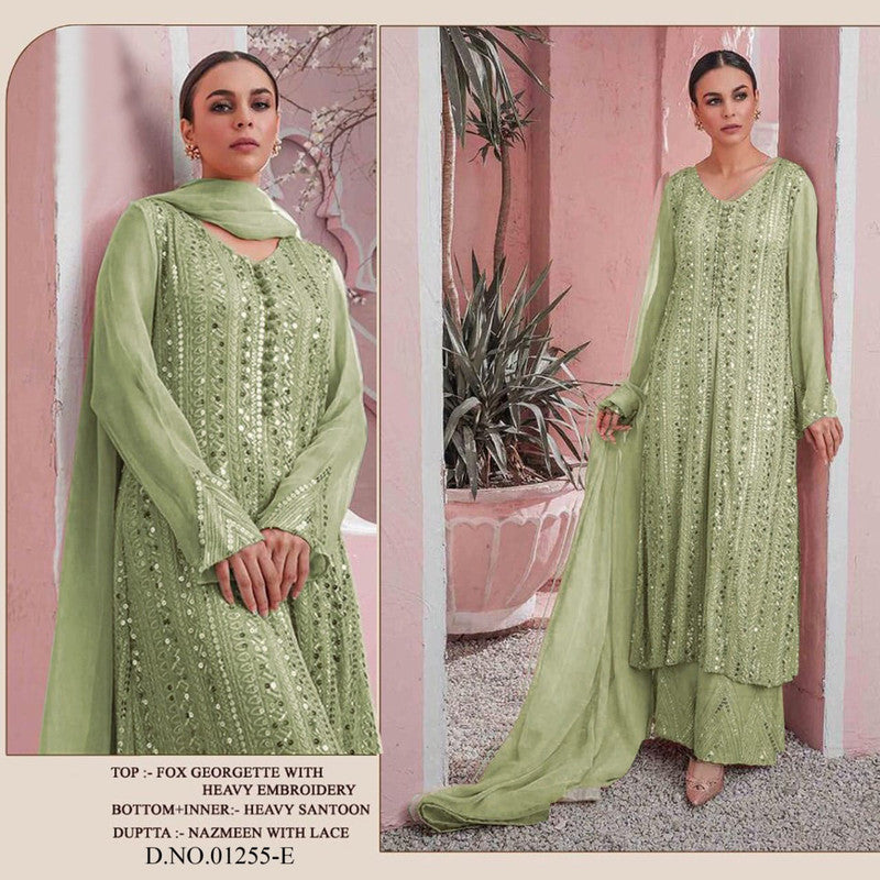 Designer Suits - Top - Bottom - Dupatta