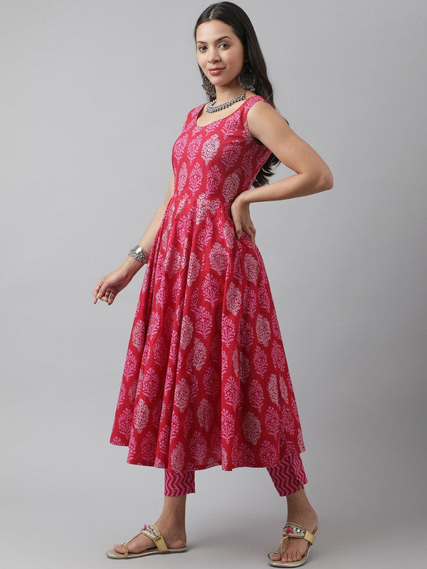 Sleeveless discount anarkali kurti