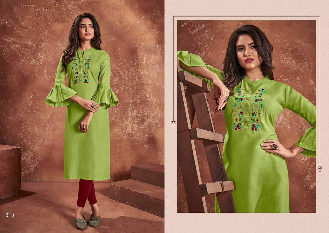 Designer Kurti with Embroidery work