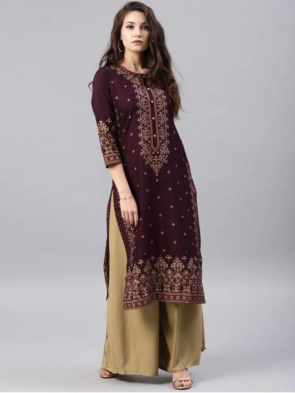 Designer Foil work Kurti