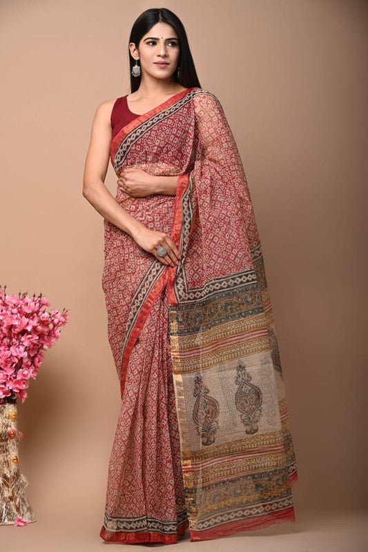 Beautiful Designer Kota Doria Saree