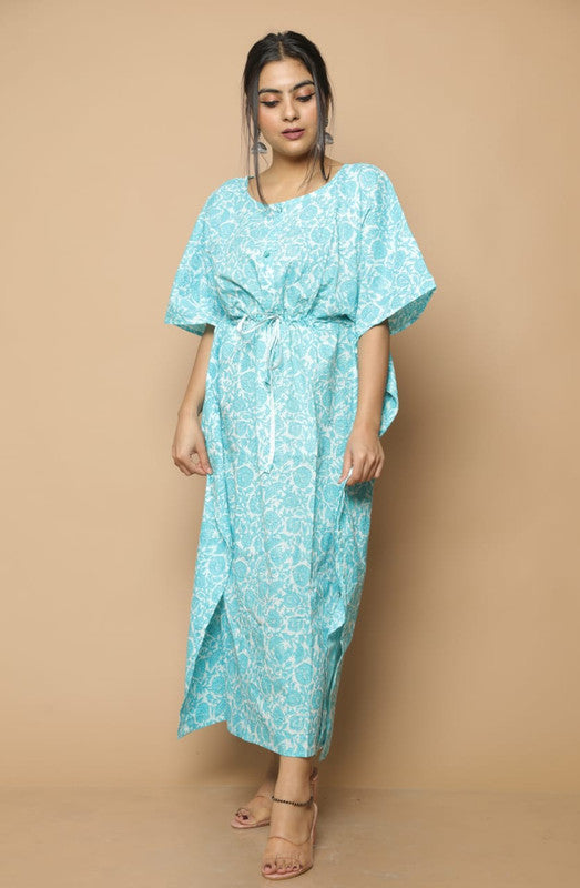 COTTON KAFTAN FREE SIZE UP TO 4XL