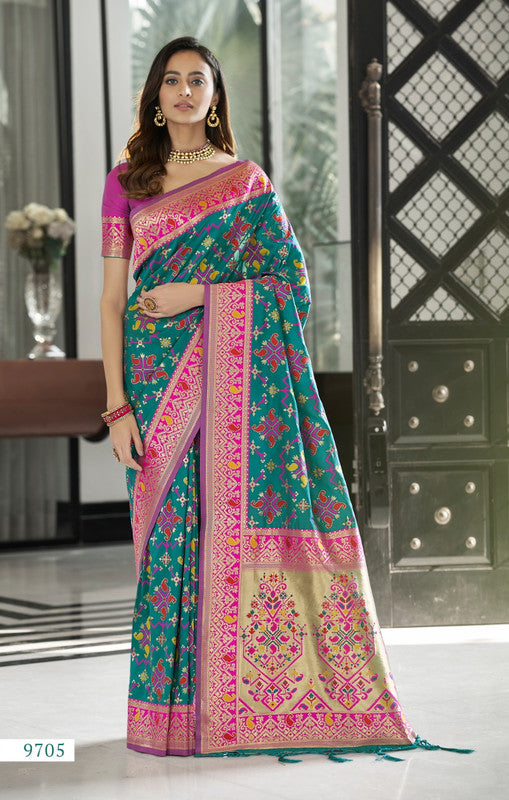 PARTY WEAR PATOLA SILK SAREE