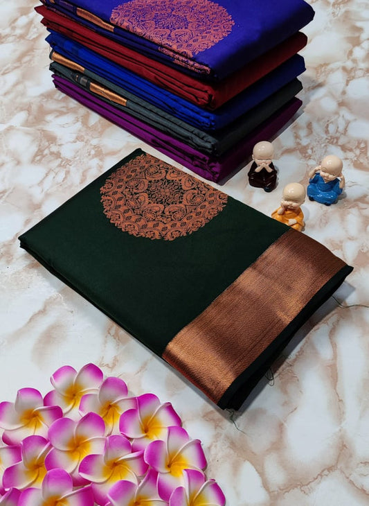 Exclusive Handloom  Rich Silk Cotton Saree!!