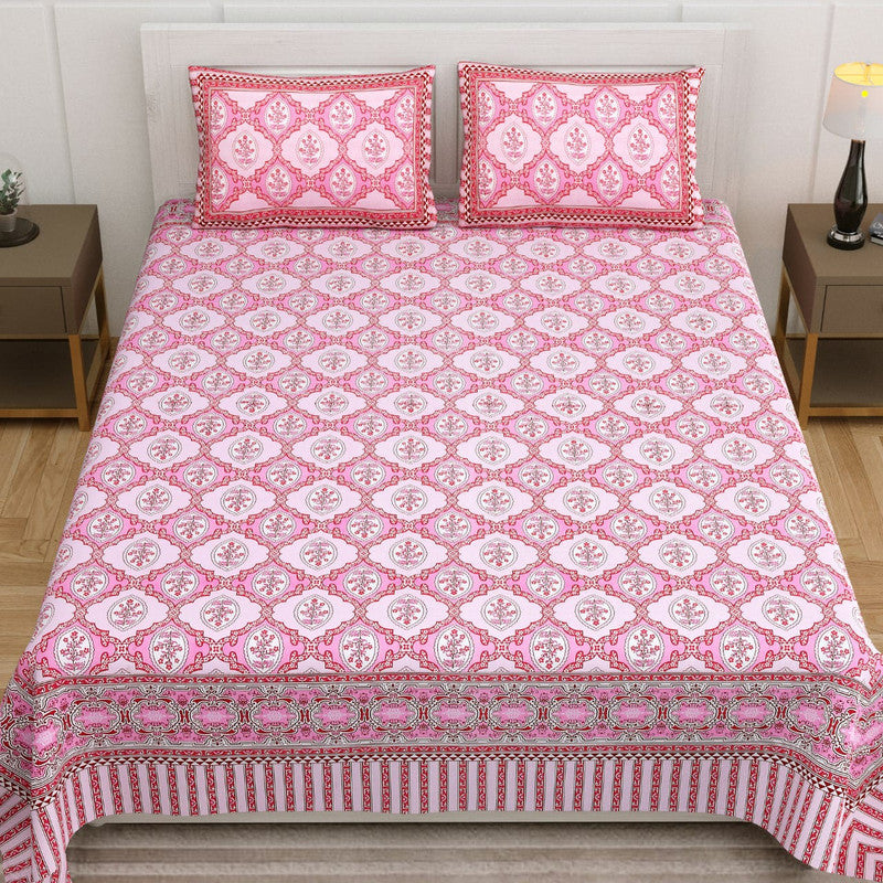 BEAUTIFUL HANDPRINTED DOUBLE BEDSHEET