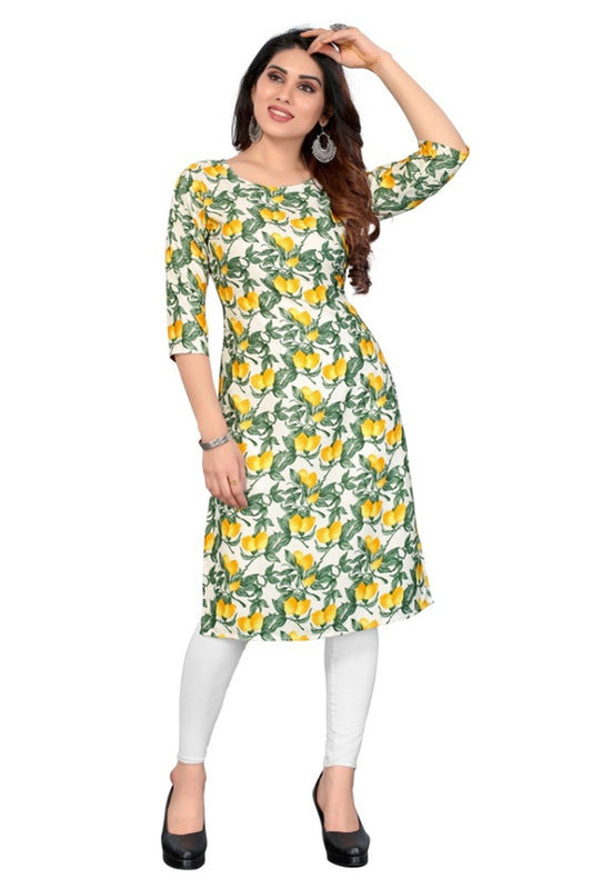 Regular wear Crepe Kurtis- Roys4186